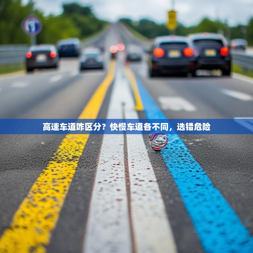 高速车道咋区分？快慢车道各不同，选错危险