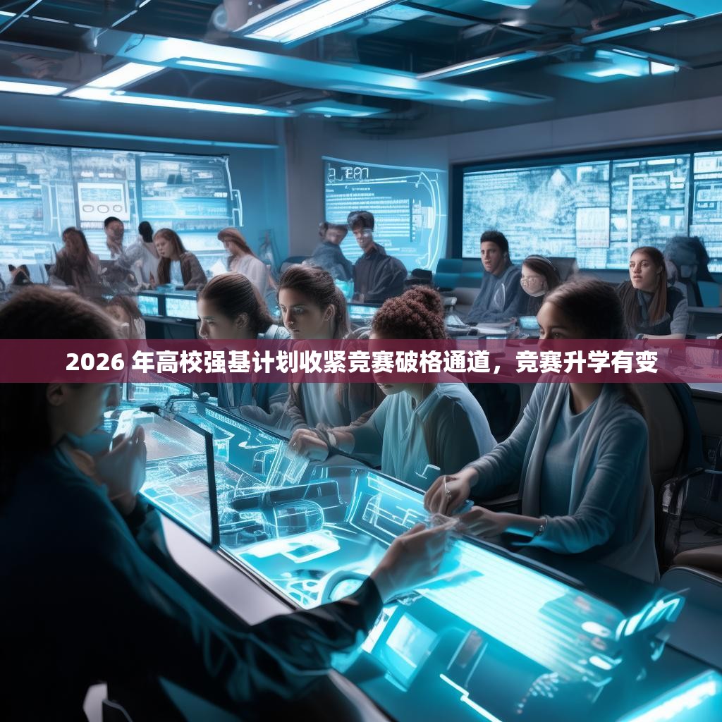 2026 年高校强基计划收紧竞赛破格通道,竞赛升学有变 2026 年高校强基计划收紧竞赛破格通道,竞赛升学有变